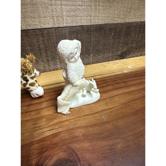 Snowbabies But I Have To Have My Blankie Figurine Dept 56 In Box - Picture 4 of 6